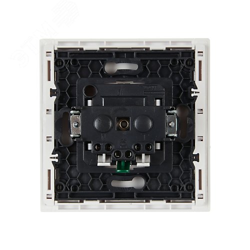 FORTE&PIANO Розетка 1-местная с заземлением без защитных шторок безвинтовое крепление 16А FP214 белый IEK - фото 3