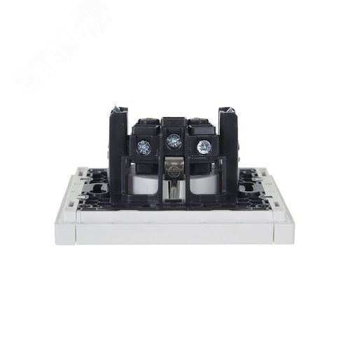 FORTE&PIANO Розетка 1-местная с заземлением без защитных шторок винтовое крепление 16А FP216 белый IEK - фото 5