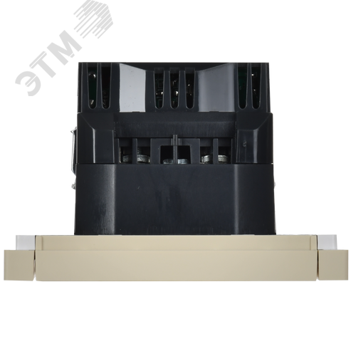 FORTE&PIANO Розетка 1-местная с заземлением с защитными шторками винтовое крепление 16А USB A+C 18Вт FP447 ваниль IEK - фото 4