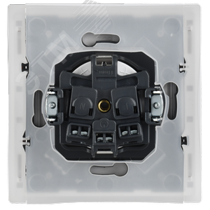 FORTE&PIANO Розетка 1-местная с заземлением с защитными шторками и крышкой винтовое крепление 16А IP44 FP221 белый IEK - фото 3