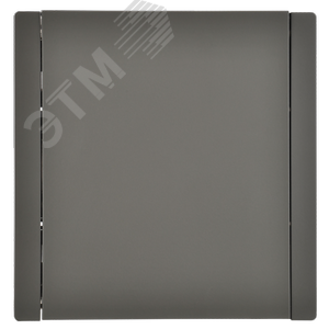 FORTE&PIANO Розетка 1-местная с заземлением с защитными шторками и крышкой винтовое крепление 16А IP44 FP321 серый IEK - фото 2