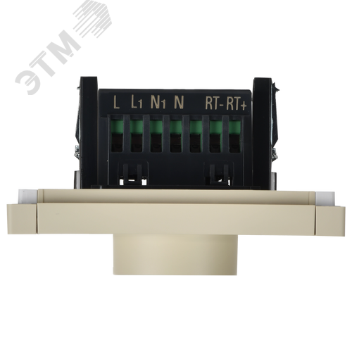 FORTE&PIANO Термостат электронный с индикацией FP452 ваниль IEK - фото 3