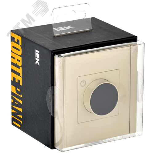 FORTE&PIANO Термостат электронный с индикацией FP452 ваниль IEK - фото 7