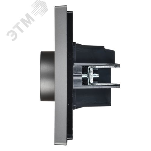 FORTE&PIANO Термостат электронный с индикацией FP552 сталь IEK - фото 4