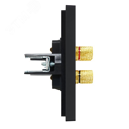 FORTE&PIANO Аудиорозетка 4-местная FP139 черный IEK - фото 4