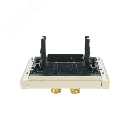 FORTE&PIANO Аудиорозетка 4-местная FP439 ваниль IEK - фото 5