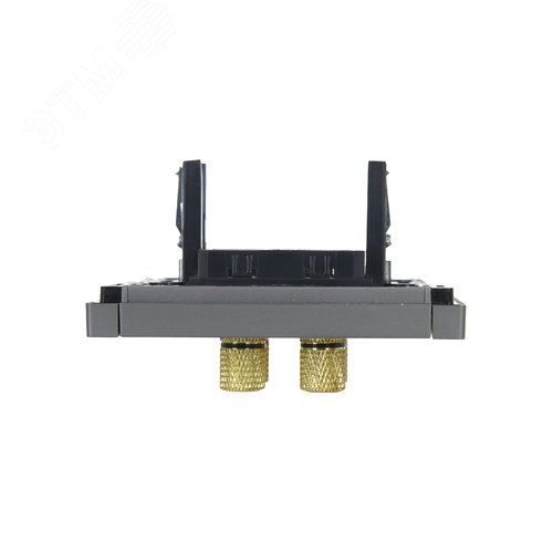 FORTE&PIANO Аудиорозетка 4-местная FP539 сталь IEK - фото 5