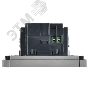 FORTE&PIANO Розетка USB A+A 3,1А FP549 сталь IEK - фото 4