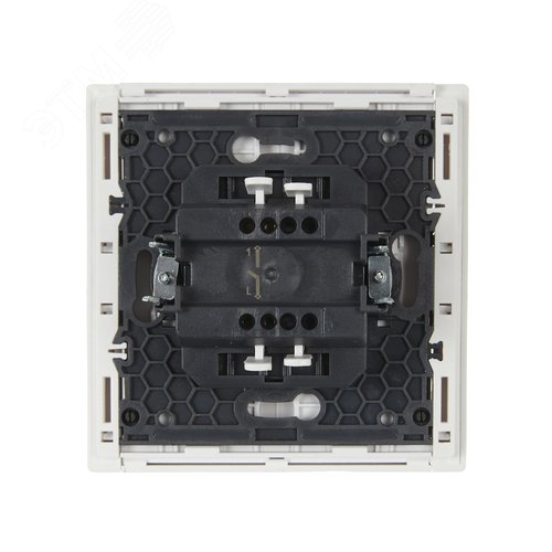 FORTE&PIANO Выключатель 1-клавишный 10А FP201 белый IEK - фото 3