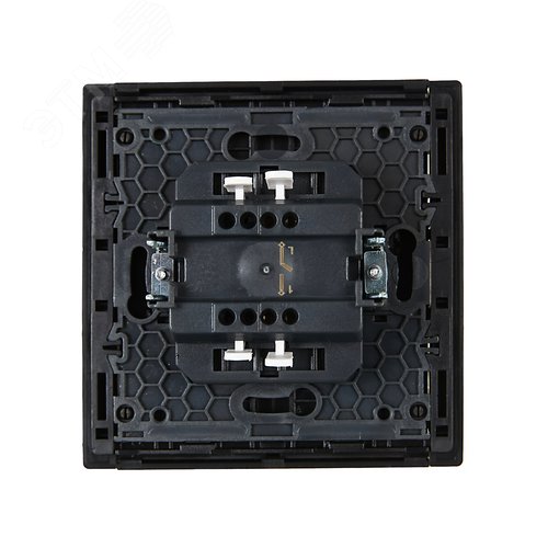 FORTE&PIANO Выключатель 1-клавишный 10А FP101 черный IEK - фото 3