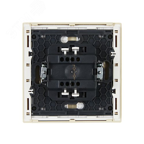 FORTE&PIANO Выключатель 1-клавишный 10А FP401 ваниль IEK - фото 3