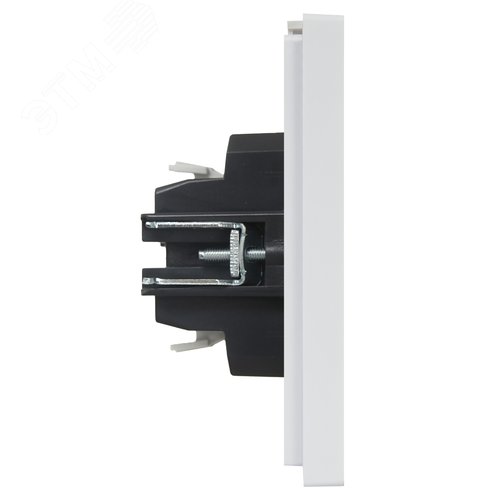 FORTE&PIANO Выключатель 1-клавишный с индикацией 10А FP202 белый IEK - фото 4