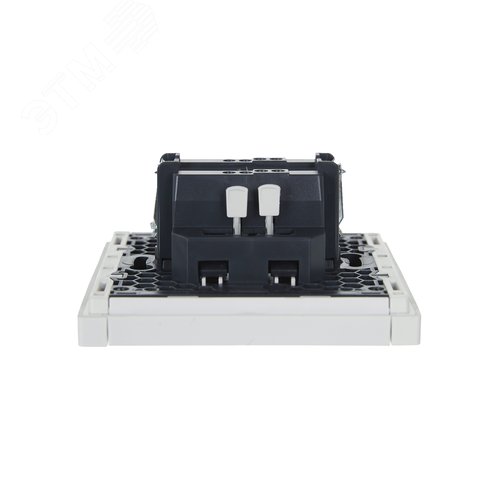 FORTE&PIANO Выключатель 1-клавишный с индикацией 10А FP202 белый IEK - фото 5