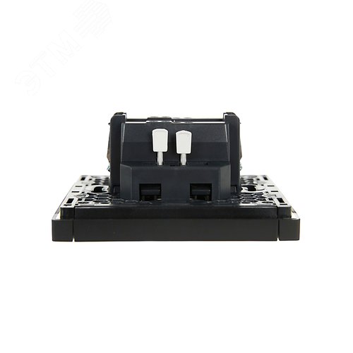 FORTE&PIANO Выключатель 1-клавишный с индикацией 10А FP102 черный IEK - фото 5