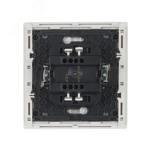 FORTE&PIANO Выключатель 1-клавишный проходной 10А FP203 белый IEK - фото 3