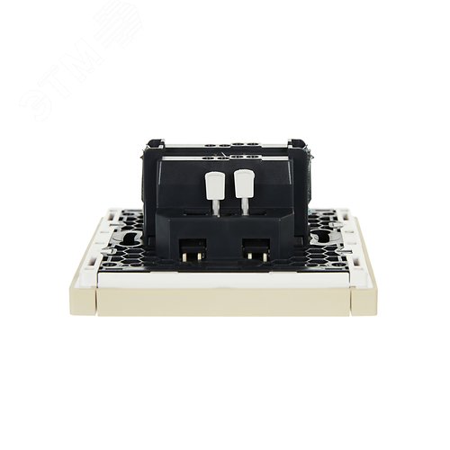 FORTE&PIANO Выключатель 1-клавишный проходной 10А FP403 ваниль IEK - фото 5