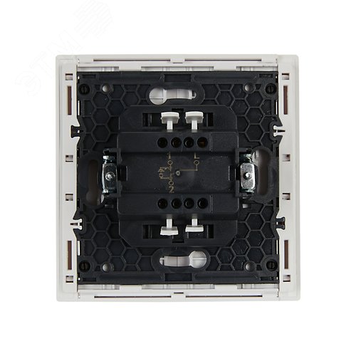 FORTE&PIANO Выключатель 1-клавишный проходной с индикацией 10А FP204 белый IEK - фото 3