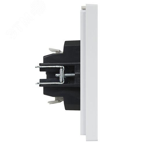 FORTE&PIANO Выключатель 1-клавишный проходной с индикацией 10А FP204 белый IEK - фото 4