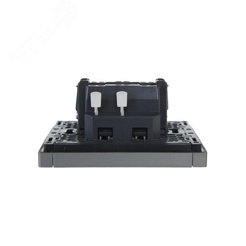 FORTE&PIANO Выключатель 1-клавишный перекрестный 10А FP512 сталь IEK - фото 5