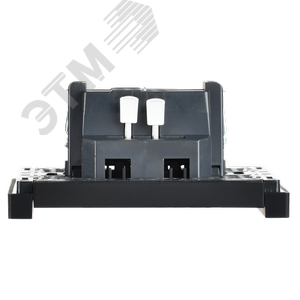 FORTE&PIANO Выключатель 1-клавишный самовозвратный 10А FP110 черный IEK - фото 4