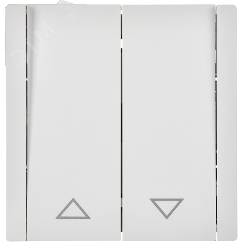 FORTE&PIANO Выключатель жалюзи 10А FP211 белый IEK - фото 2