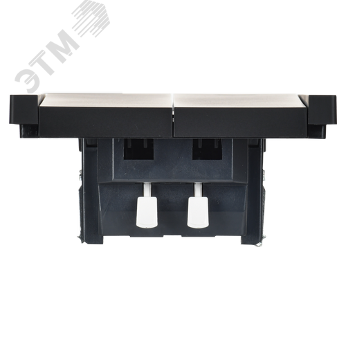 FORTE&PIANO Выключатель жалюзи 10А FP111 черный IEK - фото 5