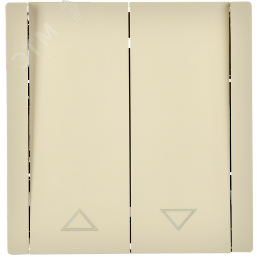 FORTE&PIANO Выключатель жалюзи 10А FP411 ваниль IEK - фото 2