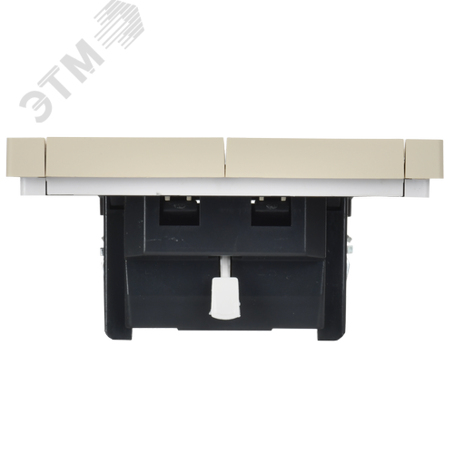 FORTE&PIANO Выключатель жалюзи 10А FP411 ваниль IEK - фото 3