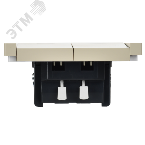 FORTE&PIANO Выключатель жалюзи 10А FP411 ваниль IEK - фото 5