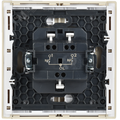 FORTE&PIANO Выключатель жалюзи 10А FP411 ваниль IEK - фото 6