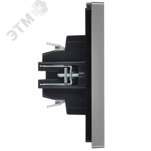 FORTE&PIANO Выключатель жалюзи 10А FP511 сталь IEK - фото 4