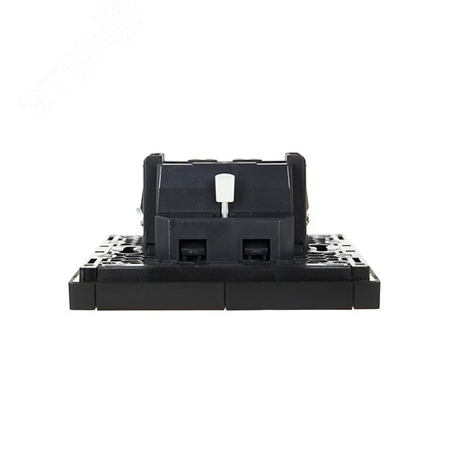 FORTE&PIANO Выключатель 2-клавишный 10А FP105 черный IEK - фото 5