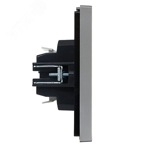 FORTE&PIANO Выключатель 2-клавишный 10А FP505 сталь IEK - фото 4