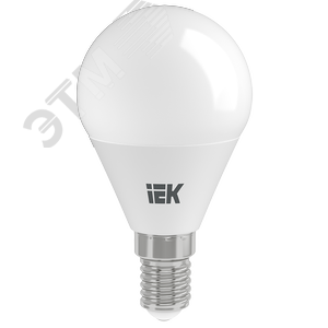 Лампа светодиодная G45 шар 3Вт 230В 4000К E14 - фото 2