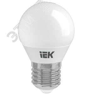 Лампа светодиодная G45 шар 3Вт 230В 4000К E27 - фото 2