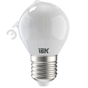 Лампа светодиодная G45 шар матовая 7Вт 230В 4000К E27 серия 360 град - фото 2