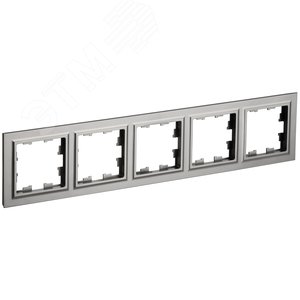 Изображение товара BRITE Рамка 5 постов РУ-5-БрС сталь (шт)