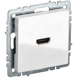 Изображение товара BRITE Розетка HDMI РHDMI-0-БрБ белый (шт)