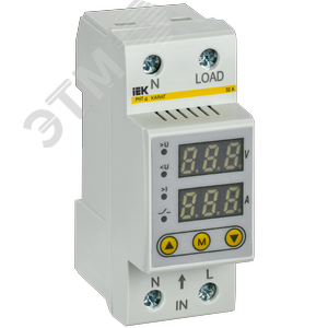 Изображение товара Реле напряжения и тока РНТ-д 1-ф. 36 мм 32А (шт)