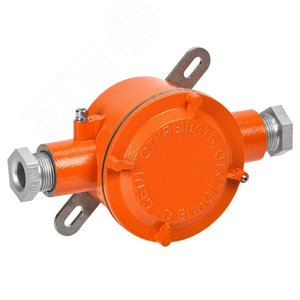 Изображение товара Коробка взрывозащищенная распределительная ВРК-21-24-1-d с 2 вводами (шт)