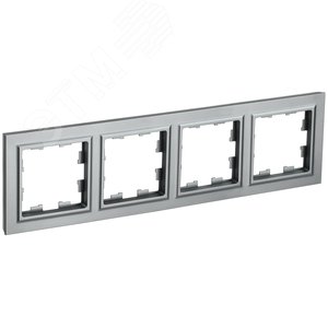 Изображение товара BRITE Рамка 4 поста РУ-4-БрС сталь (шт)