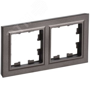 Изображение товара BRITE Рамка 2 поста IP44 РУ-2-БрТБ-44 темная бронза (шт)