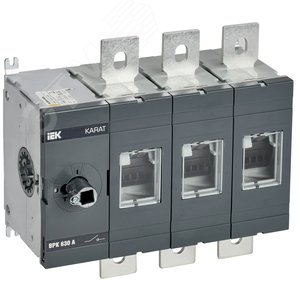 Изображение товара Выключатель-разъединитель ВРК без рукоятки 3P 630А KARAT (шт)