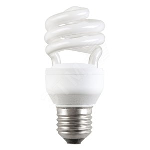 Лампа энергосберегающая КЛЛ 45/840 Е27 D80х214 спираль LLE20-27-045-4000-T4 IEK