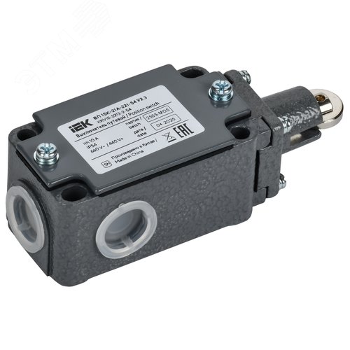 Выключатель путевой ВП 15К-21А-221-54 У2.3 толкатель с роликом полумгновенного действия - фото 1