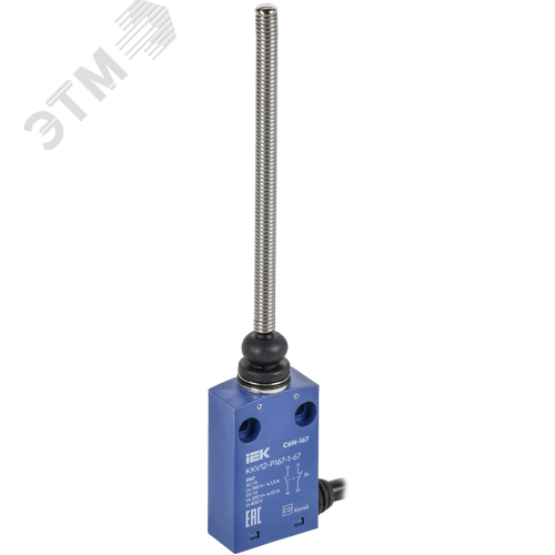 Выключатель концевой C6N-167 пружинный стержень IP67 - фото 1