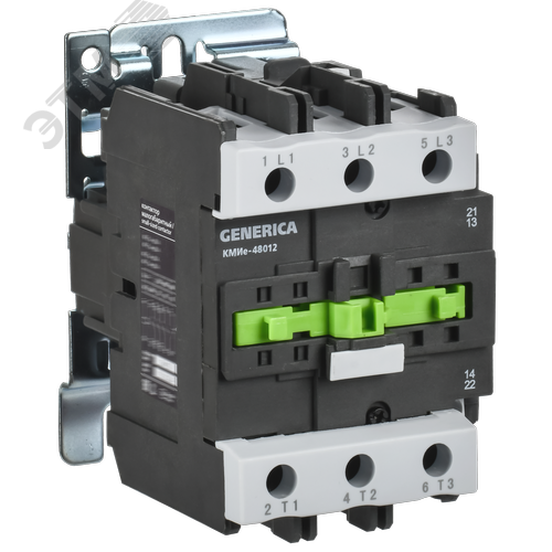 Изображение товара Контактор КМИе-48012 80А 230В/АС3 1NO 1NC GENERICA (шт)