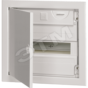 Щит распределительный встраиваемый ЩРв-П-14 пластиковый металлическая дверь IP30 белый КМПв4/14 MKP54-V-14-30-01 IEK