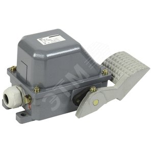 Изображение товара Выключатель концевой НВ-701 У1, рычаг с 1-ой педалью, 10А, IP44, 2 электрических цепи (шт)