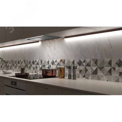 Светильник светодиодный линейный ДБО 3001 4Вт 4000K IP20 311мм пластик - фото 6